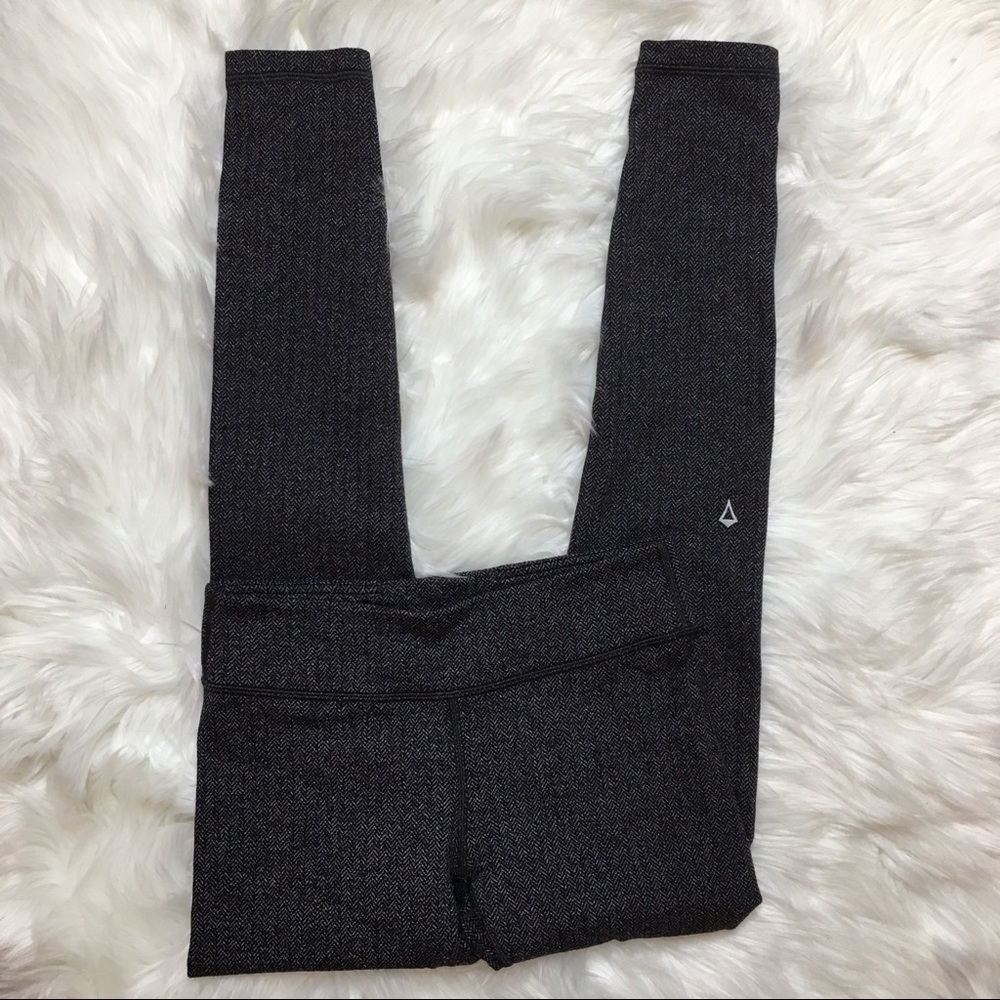 Ivivva Herringbone Gray Leggings 12
